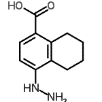 CAS#: 766487-95-0, 4-Hydrazino-5,6,7,8-tetrahydro-1-naphthalenecarboxylic acid