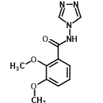 CAS#: 766526-40-3, 2,3-Dimethoxy-N-(4H-1,2,4-triazol-4-yl)benzamide