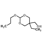 CAS#: 766533-48-6, (5-Ethyl-2-propoxy-1,3-dioxan-5-yl)methanol