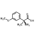 CAS 登录号：766537-36-4， (2S)-2-氨基-2-(3-甲氧基苯基)丙酸