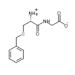 CAS 登录号：7669-84-3， {[(2R)-2-铵基-3-(苄基硫基)丙酰]氨基}乙酸酯