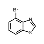 CAS#: 767-68-0, 4-Bromo-1,3-benzothiazole