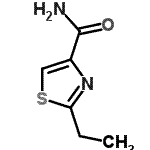 CAS#: 76706-66-6, 2-Ethyl-1,3-thiazole-4-carboxamide