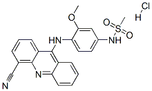 CAS#: 76708-69-5, N-[4-[(4-Cyanoacridin-9-Yl)Amino]-3-Methoxyphenyl]Methanesulfonamide Hydrochloride