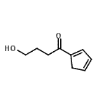 CAS#: 767268-61-1, 1-(1,3-Cyclopentadien-1-yl)-4-hydroxy-1-butanone