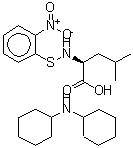 CAS#: 7675-50-5, N-[(2-Nitrophenyl)sulfanyl]-L-leucine - N-cyclohexylcyclohexanamine (1:1)