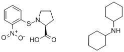 CAS#: 7675-53-8, 1-((2-Nitrophenyl)Thio)-L-Proline Compound With Dicyclohexylamine(1:1)