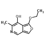 CAS#: 767579-74-8, 1-Ethoxy-6-methylfuro[3,4-c]pyridin-7-ol