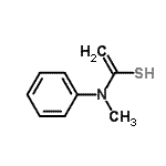 CAS#: 767583-27-7, 1-[Methyl(phenyl)amino]ethenethiol