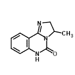 CAS#: 767583-48-2, 3-Methyl-2,6-dihydroimidazo[1,2-c]quinazolin-5(3H)-one
