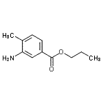 CAS 登录号：76765-55-4， 丙基3-氨基-4-甲基苯甲酸酯