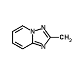 CAS#: 768-19-4, 2-Methyl[1,2,4]triazolo[1,5-a]pyridine