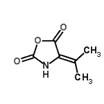 CAS 登录号：7682-64-6， 4-异亚丙基-1,3-恶唑烷-2,5-二酮