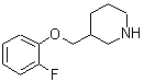 CAS 登录号：768358-04-9， 3-[(2-氟苯氧基)甲基]哌啶