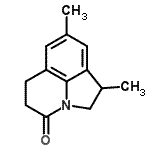 CAS#: 768382-78-1, 1,8-Dimethyl-1,2,5,6-tetrahydro-4H-pyrrolo[3,2,1-ij]quinolin-4-one