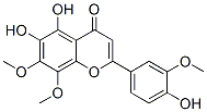 CAS#: 76844-67-2, 5,6-Dihydroxy-2-(4-Hydroxy-3-Methoxyphenyl)-7,8-Dimethoxychromen-4-One