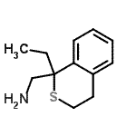 CAS#: 769064-87-1, 1-(1-Ethyl-3,4-dihydro-1H-isothiochromen-1-yl)methanamine
