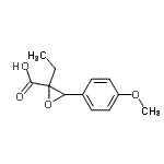 CAS#: 769073-61-2, 2-Ethyl-3-(4-methoxyphenyl)-2-oxiranecarboxylic acid