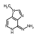 CAS#: 769084-43-7, 4-Hydrazino-1-methyl-1H-imidazo[4,5-d]pyridazine
