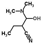 CAS#: 769095-05-8, 2-[(Dimethylamino)(hydroxy)methyl]butanenitrile