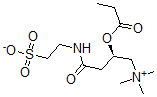 CAS 登录号：76932-34-8， 2-[[(3R)-3-丙酰氧基-4-三甲基铵基丁酰基]氨基]乙烷磺酸内盐