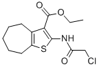 CAS 登录号：76981-88-9， 2-[(2-氯乙酰基)氨基]-5,6,7,8-四氢-4H-环庚并[b]噻吩-3-羧酸乙酯