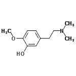 CAS#: 769863-99-2, 5-[2-(Dimethylamino)ethyl]-2-methoxyphenol