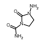 CAS 登录号：769883-43-4， 3-氨基-2-氧代-1-咪唑烷甲酰胺