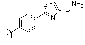 CAS#: 769920-90-3, [2-[4-(Trifluoromethyl)Phenyl]-1,3-Thiazol-4-Yl]Methylamine