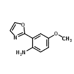 CAS#: 769921-95-1, 4-Methoxy-2-(1,3-oxazol-2-yl)aniline