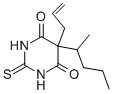 CAS#: 77-27-0, 5-Allyl-5-[1-Methylbutyl]-2-Thiobarbituric Acid