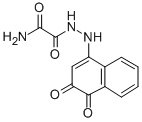 CAS 登录号：77065-62-4， 2-[2-(3,4-二氧代萘-1-基)肼基]-2-氧代乙酰胺