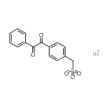 CAS#: 77076-13-2, Sodium {4-[oxo(phenyl)acetyl]phenyl}methanesulfonate