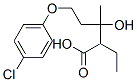 CAS 登录号:77087-97-9, 5-(4-氯苯氧基)-3-羟基-3-甲基戊酸乙酯