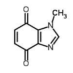 CAS 登录号：7711-63-9， 1-甲基-1H-苯并咪唑-4,7-二酮