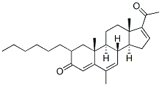 CAS#: 77145-92-7, (16beta,17alpha)-17-Acetyl-6-Methyl-16,24-Cyclo-21-Norchola-4,6-Dien-3-One Mixt. With (17alpha)-3-Methoxy-19-Norpregna-1,3,5(10)-Trien-20-Yn-17-Ol