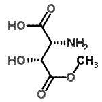 CAS#: 771456-08-7, (2R,3R)-2-Amino-3-hydroxy-4-methoxy-4-oxobutanoic acid