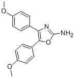 CAS#: 77151-48-5, 4,5-Bis-(4-Methoxy-Phenyl)-Oxazol-2-Ylamine