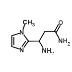 CAS#: 771521-47-2, 3-Amino-3-(1-methyl-1H-imidazol-2-yl)propanamide