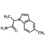 CAS#: 771533-08-5, 2-(5-Methyl-1H-indol-1-yl)propanamide