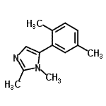CAS#: 771540-89-7, 5-(2,5-Dimethylphenyl)-1,2-dimethyl-1H-imidazole