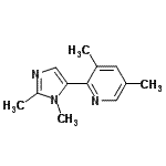 CAS#: 771541-03-8, 2-(1,2-Dimethyl-1H-imidazol-5-yl)-3,5-dimethylpyridine