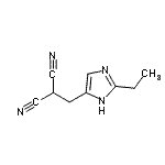 CAS#: 771554-12-2, [(2-Ethyl-1H-imidazol-4-yl)methyl]malononitrile