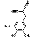 CAS 登录号：771559-47-8， 2-[(4-羟基-3,5-二甲基-苯基)甲基]丙二腈