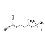 CAS#: 771566-36-0, 2-Methyl-2-propanyl (3,3-dicyano-2-propen-1-yl)carbamate