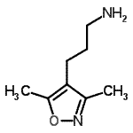 CAS#: 771572-98-6, 3-(3,5-Dimethyl-1,2-oxazol-4-yl)-1-propanamine