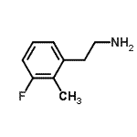 CAS 登录号：771573-37-6， 2-(3-氟-2-甲基苯基)乙胺