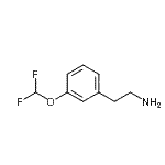 CAS#: 771581-13-6, 2-[3-(Difluoromethoxy)phenyl]ethanamine