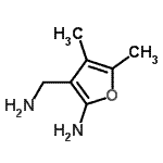 CAS#: 771583-21-2, 3-(Aminomethyl)-4,5-dimethyl-2-furanamine
