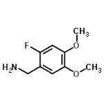 CAS#: 771584-49-7, 1-(2-Fluoro-4,5-dimethoxyphenyl)methanamine
